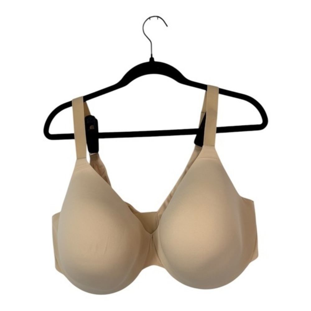 SKIMS Full Coverage Smoothing Bra 42H Sand NWT - Picture 2 of 8